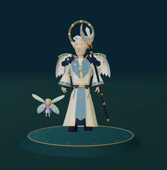 A character in a themed collection